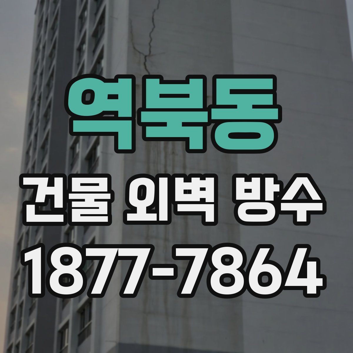 역북동 건물 외벽 방수 시공 전 확인할 사항