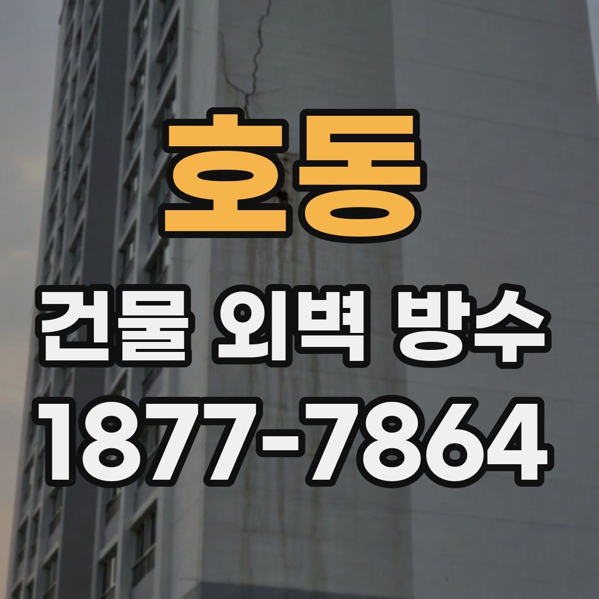 호동 건물 외벽 방수
