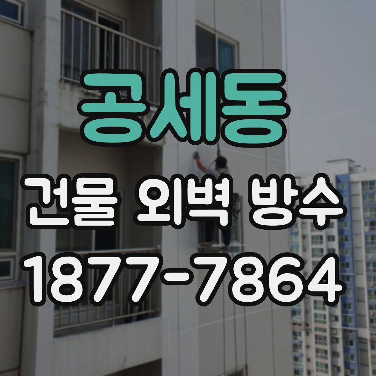 공세동 건물 외벽 방수
