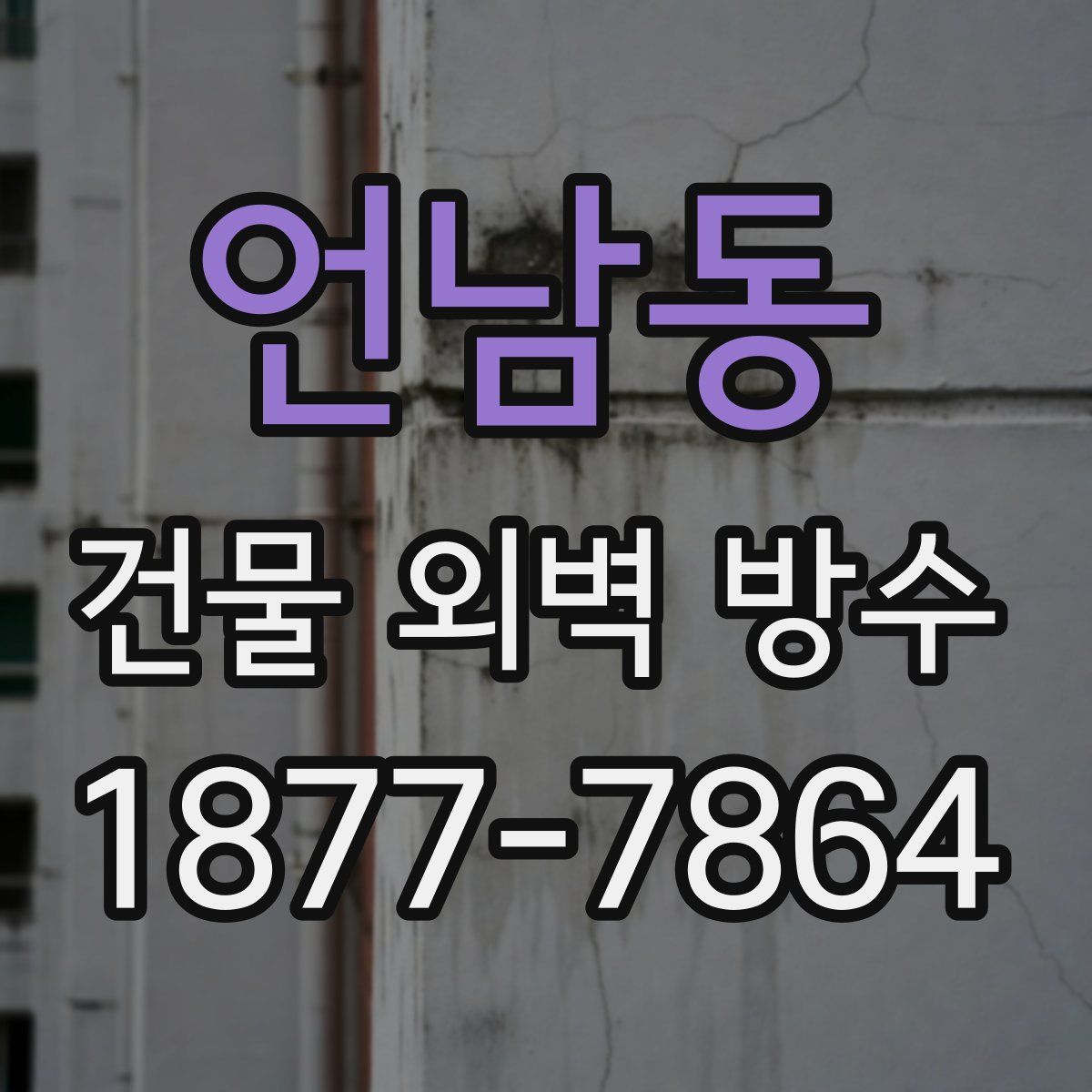 언남동 건물 외벽 방수