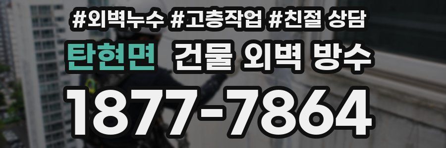 탄현면 건물 외벽 방수