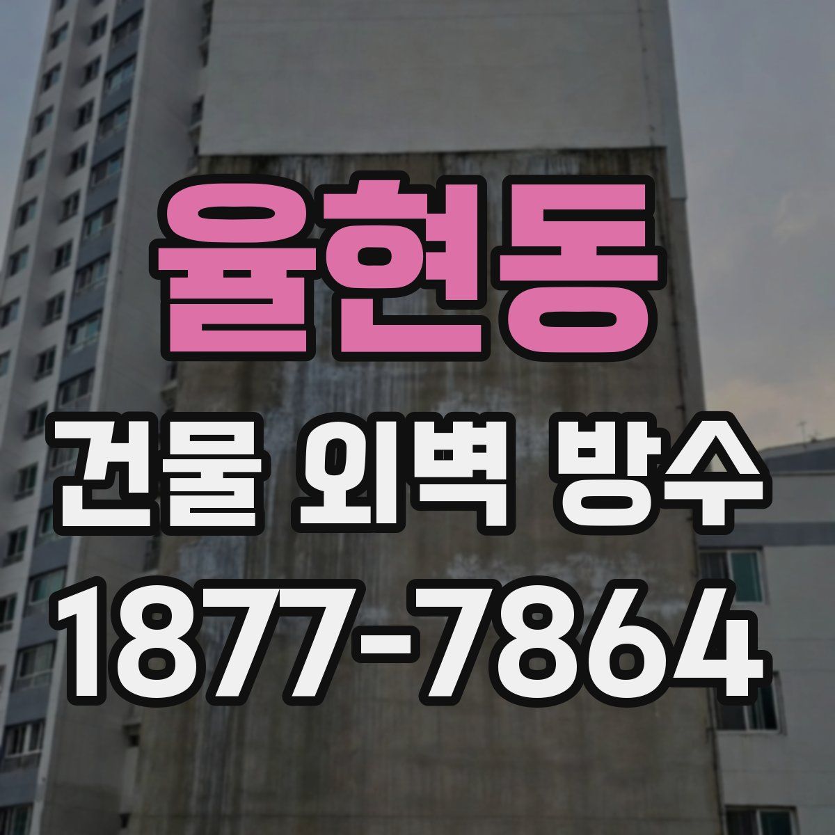 율현동 건물 외벽 방수