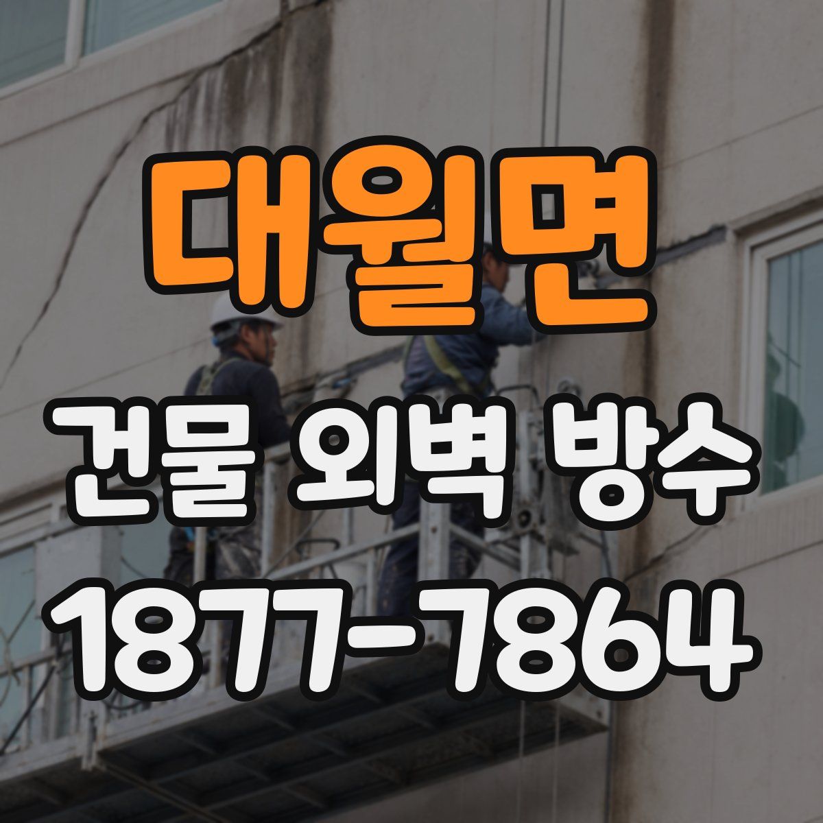 대월면 건물 외벽 방수