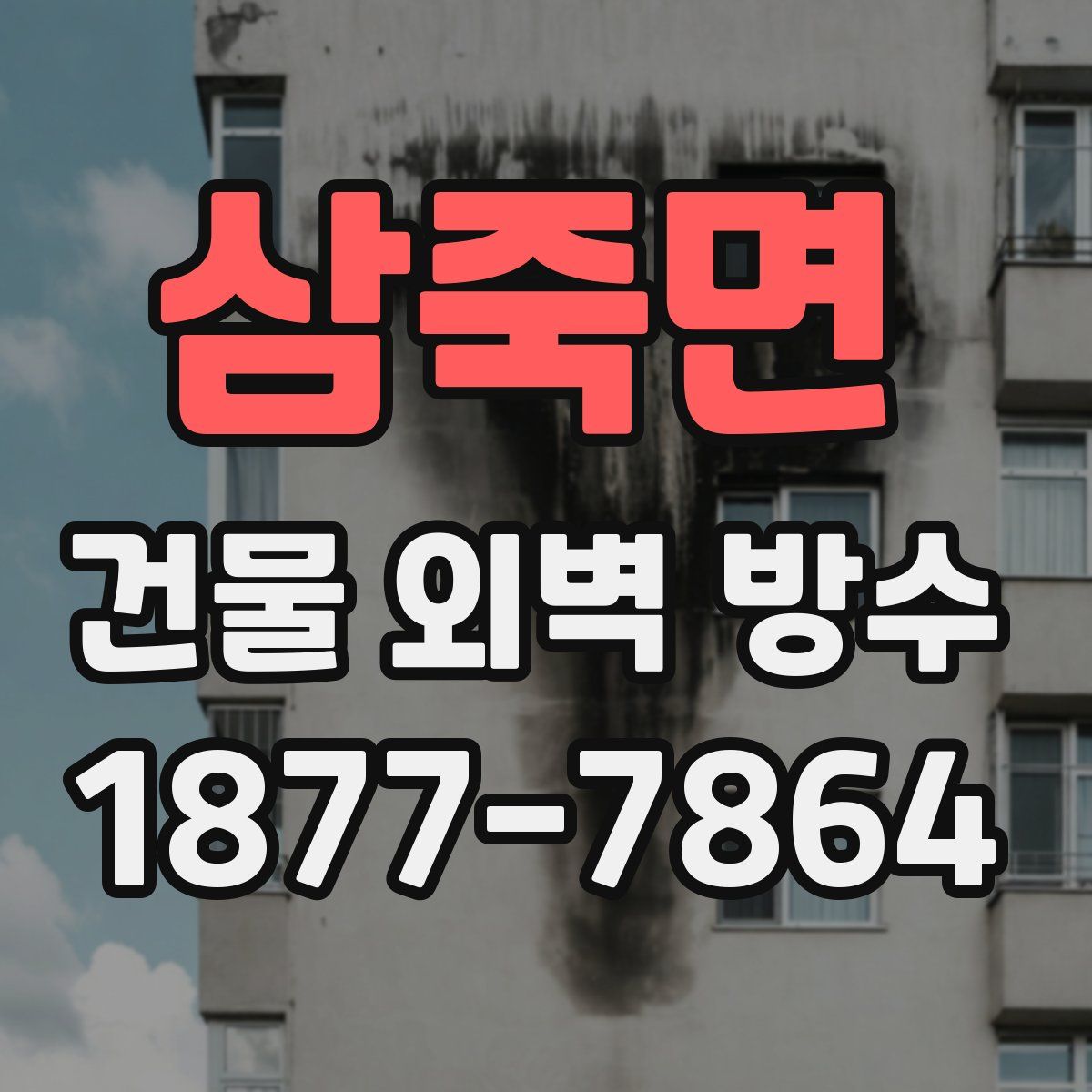삼죽면 건물 외벽 방수