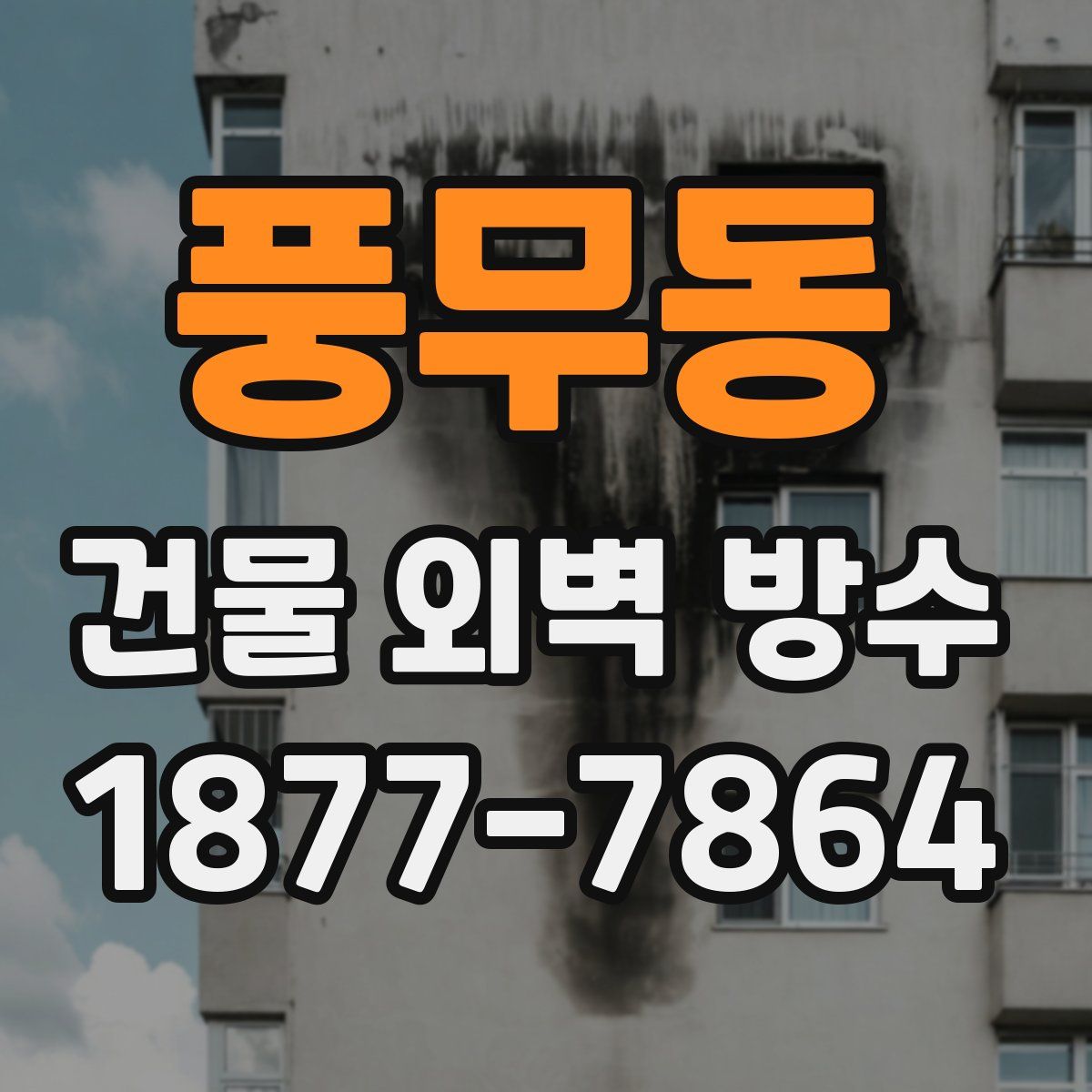 풍무동 건물 외벽 방수