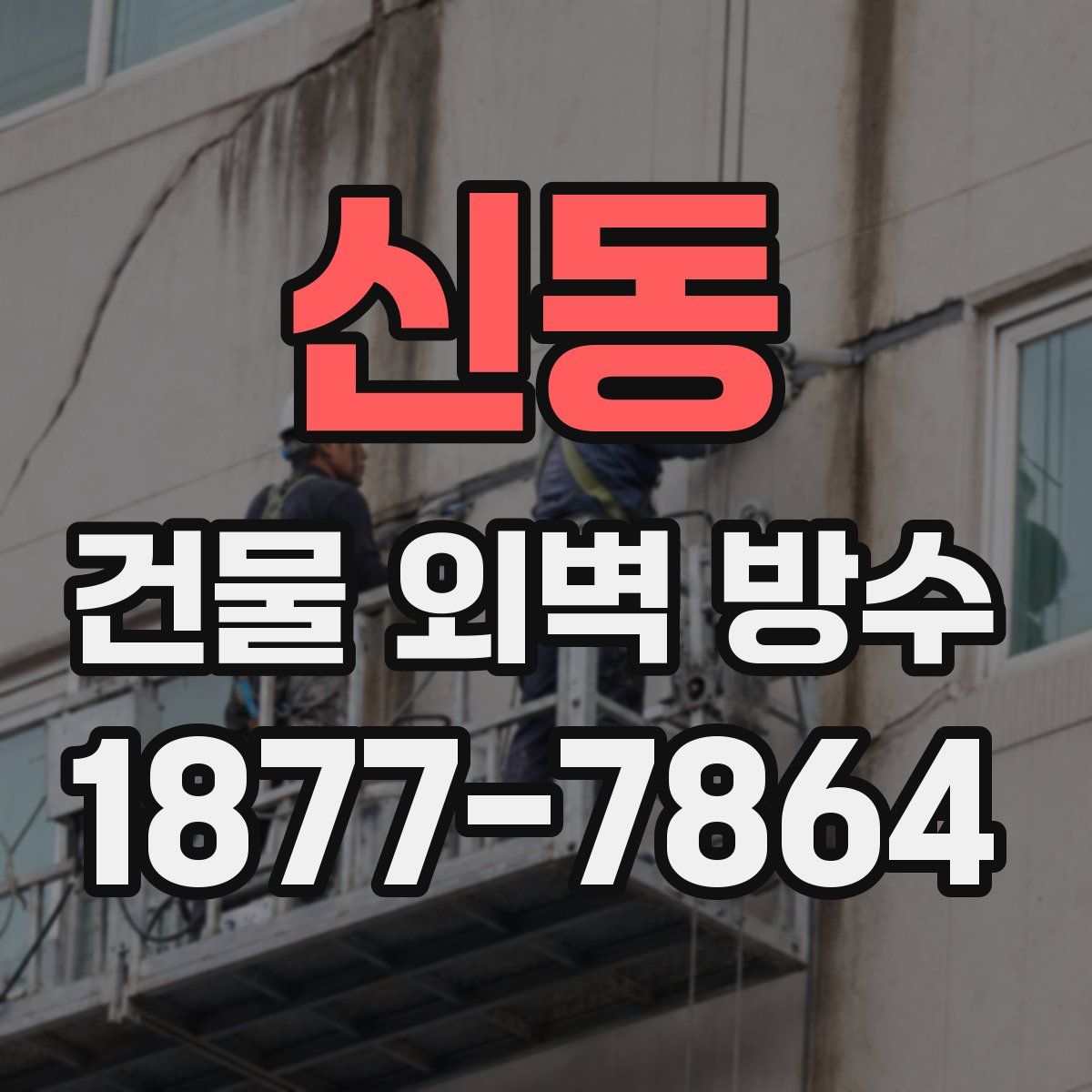 신동 건물 외벽 방수