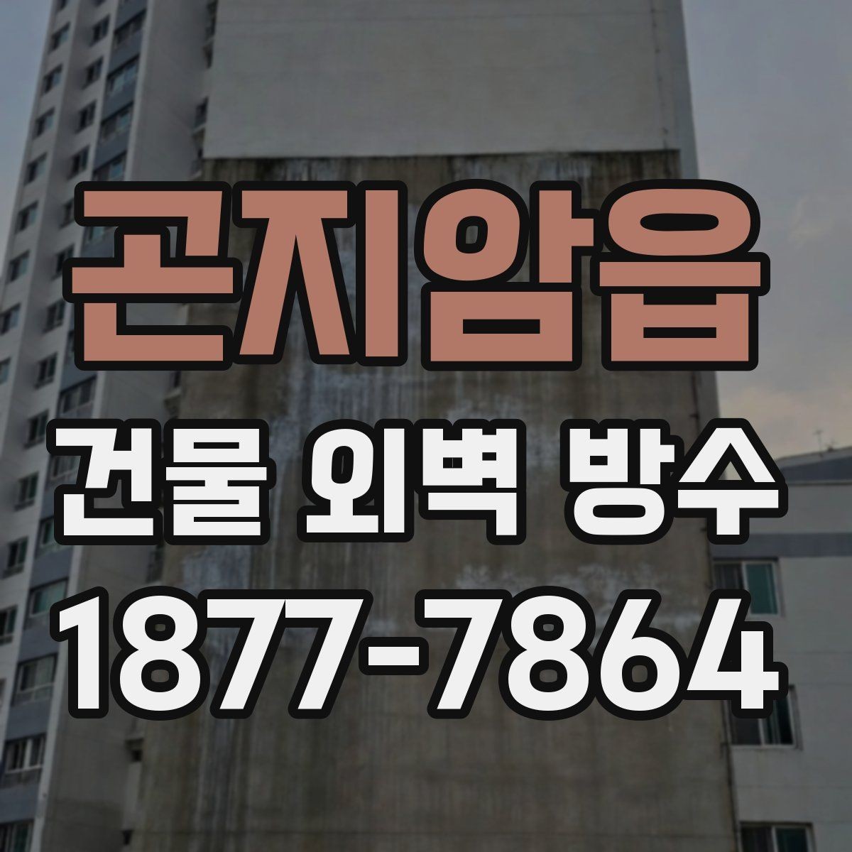 곤지암읍 건물 외벽 방수 작업 전 안전 수칙