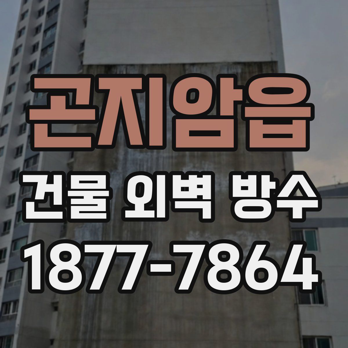 곤지암읍 건물 외벽 방수