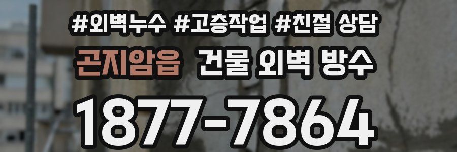 곤지암읍 건물 외벽 방수