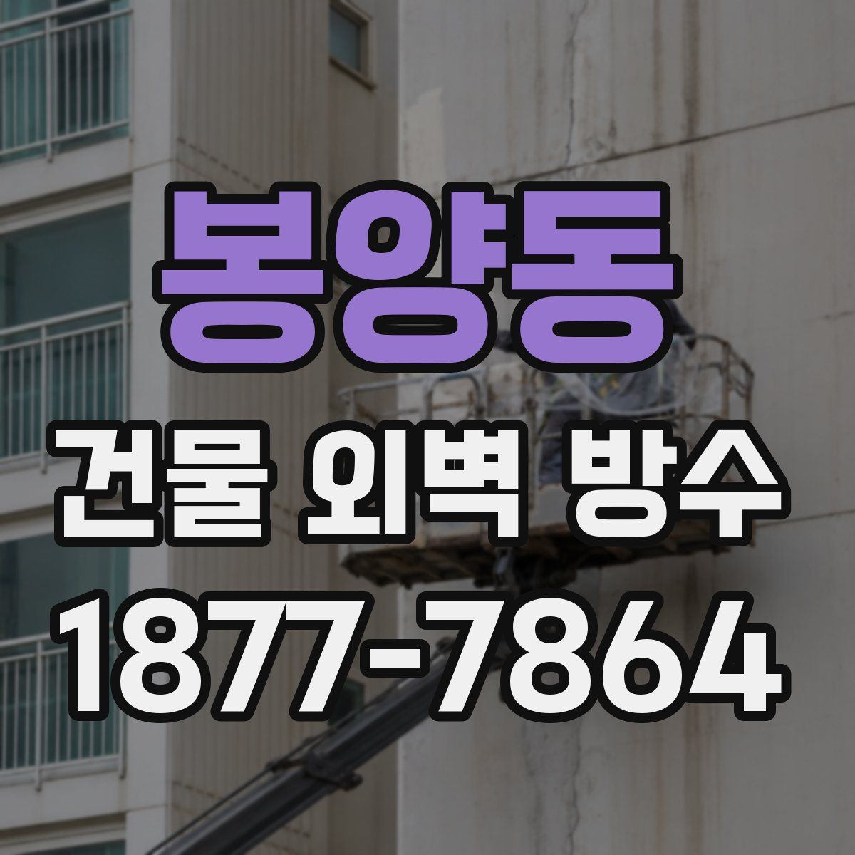 봉양동 건물 외벽 방수