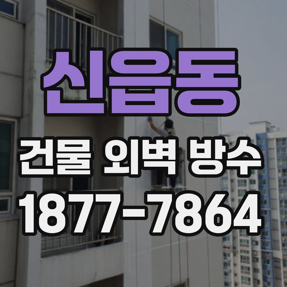 신읍동 건물 외벽 방수