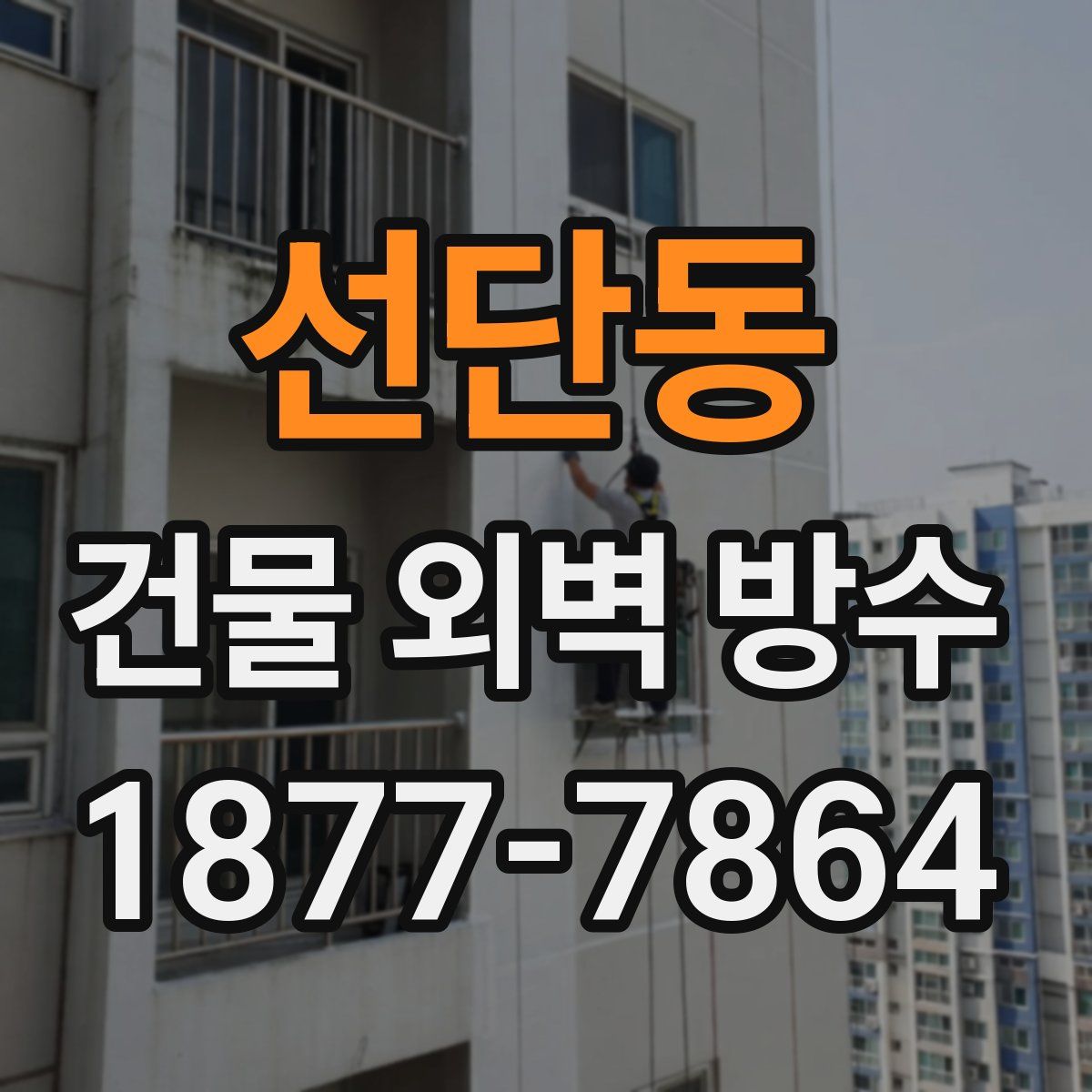 선단동 건물 외벽 방수
