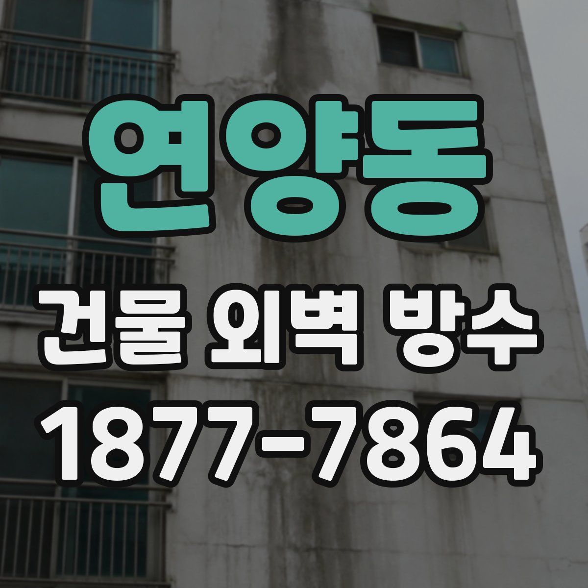 연양동 건물 외벽 방수