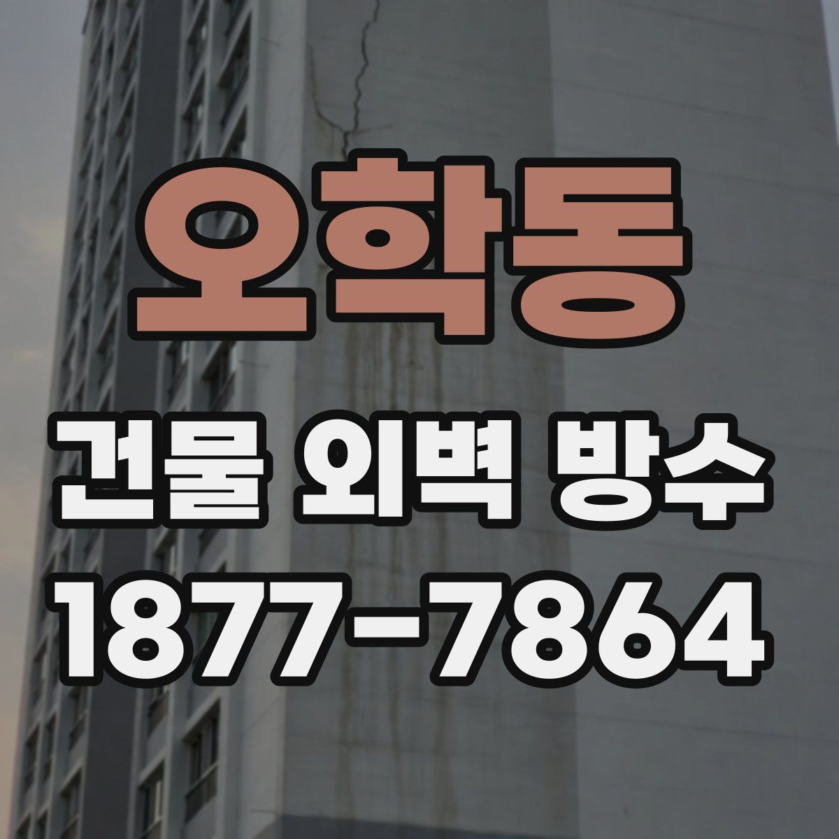 오학동 건물 외벽 방수