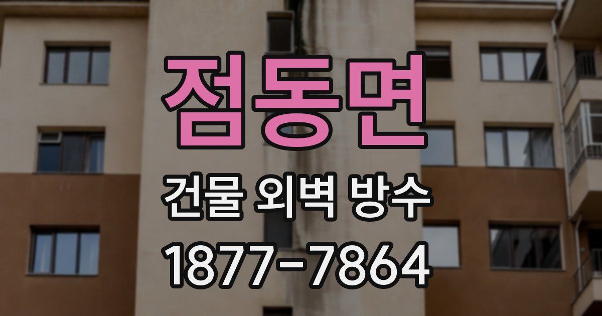 점동면 건물 외벽 방수