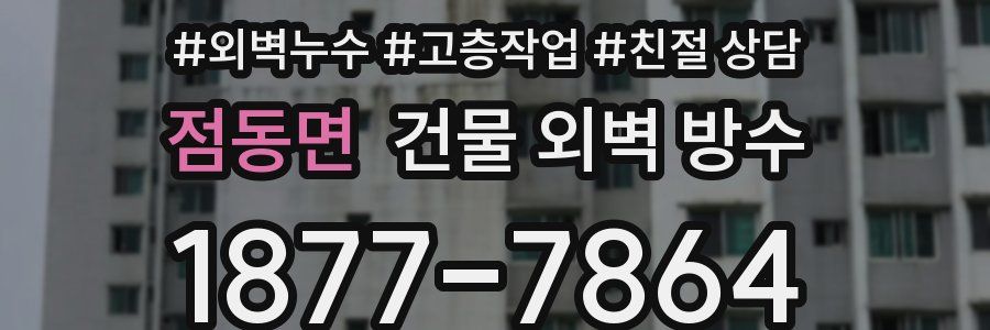 점동면 건물 외벽 방수