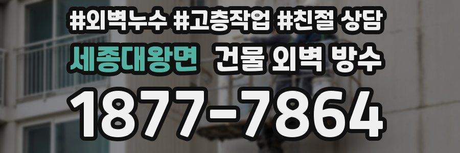 세종대왕면 건물 외벽 방수