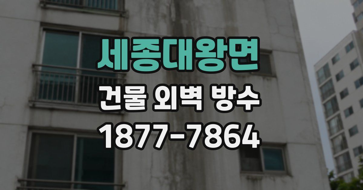 세종대왕면 건물 외벽 방수