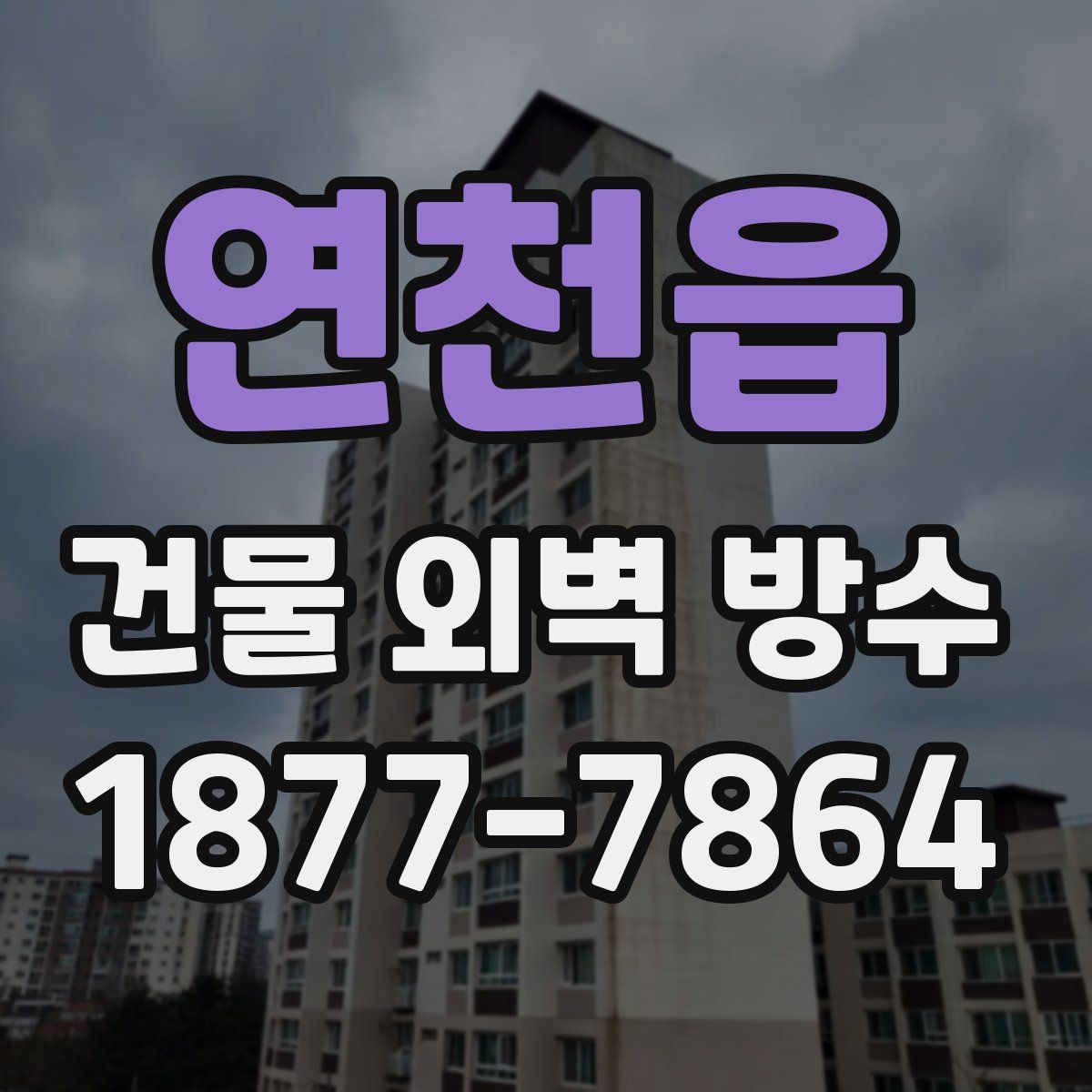 연천읍 건물 외벽 방수