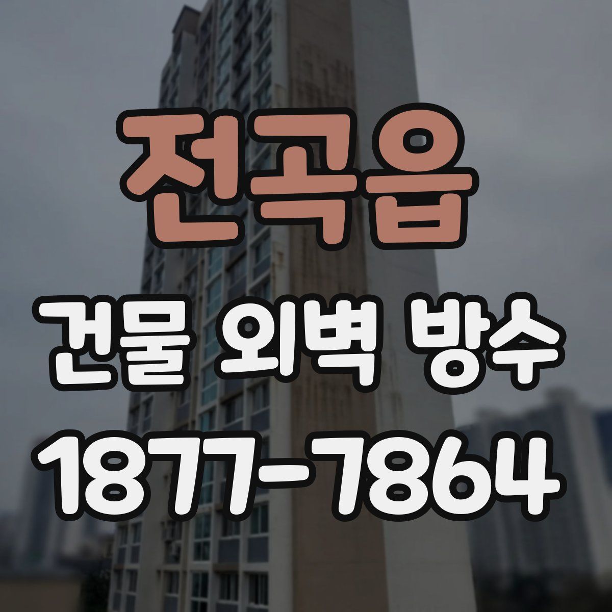 전곡읍 건물 외벽 방수