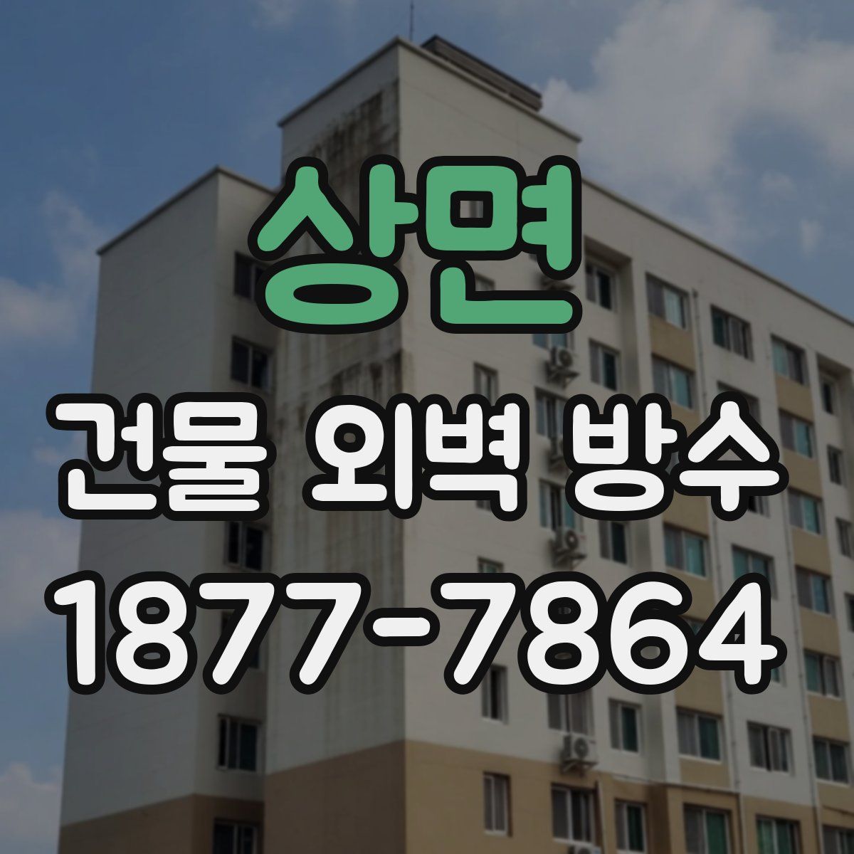 상면 건물 외벽 방수