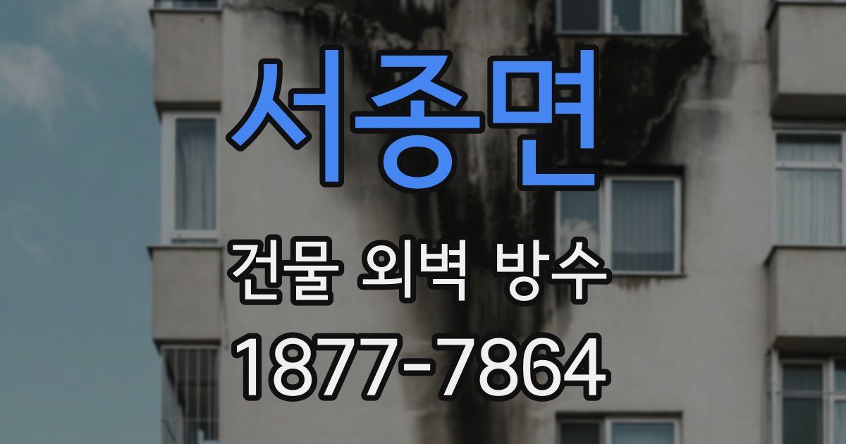 서종면 건물 외벽 방수
