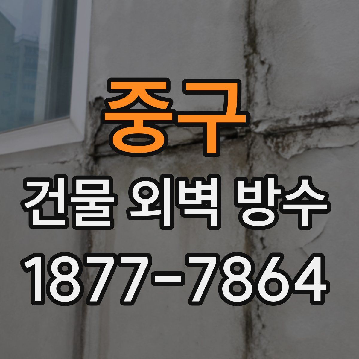 중구 건물 외벽 방수