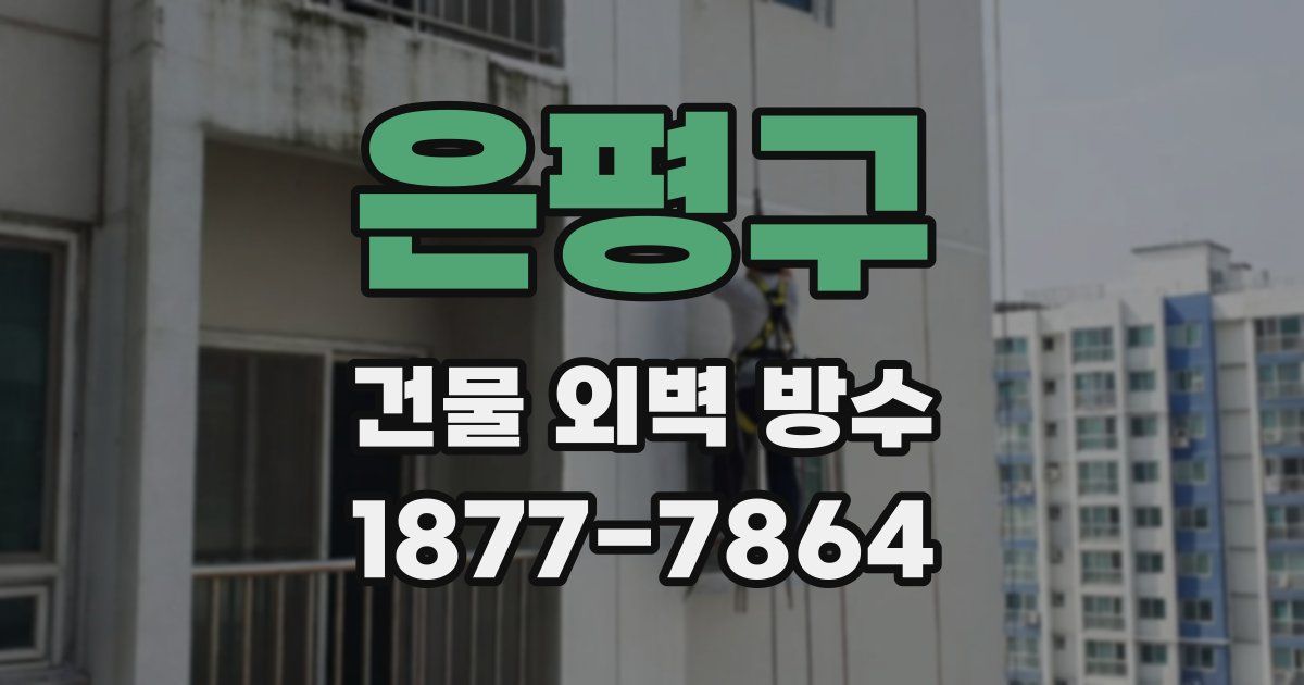 은평구 건물 외벽 방수