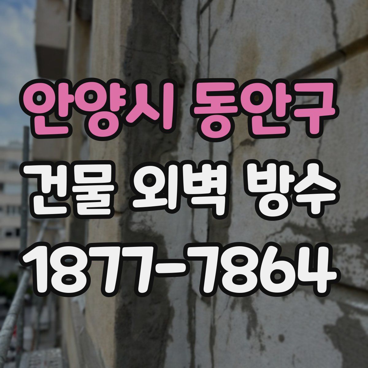 안양시 동안구 건물 외벽 방수
