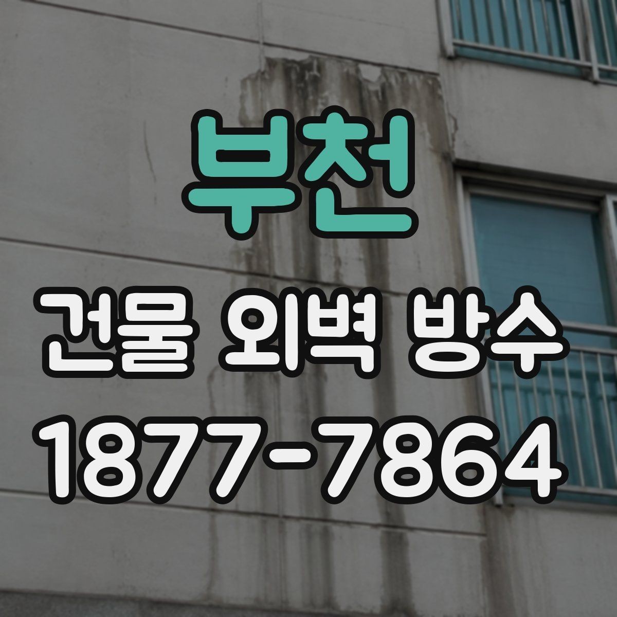 부천 건물 외벽 방수 업체 후기 볼 때 확인할 부분