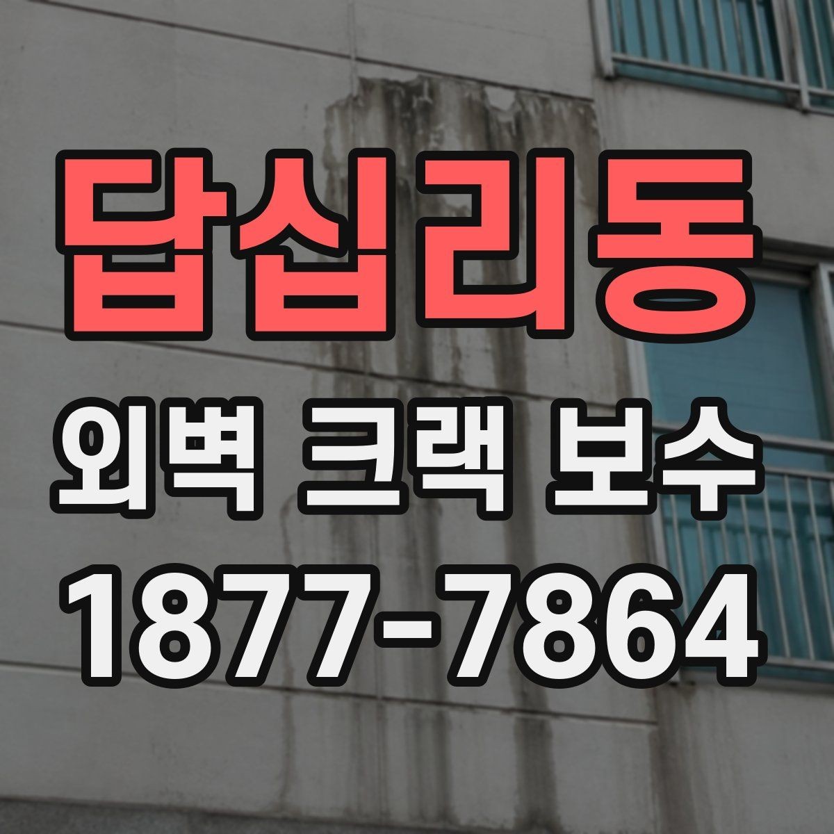 답십리동 외벽 크랙 보수 공법별 장단점 한눈에 보기