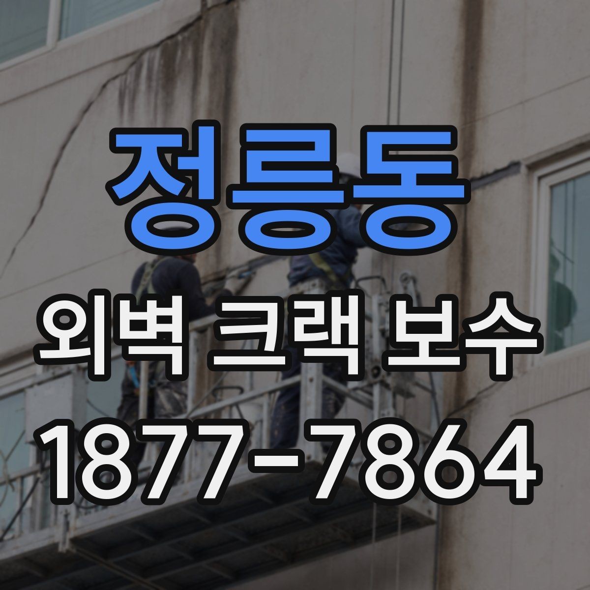 정릉동 외벽 크랙 보수 업체 비교 시 확인할 후기 포인트