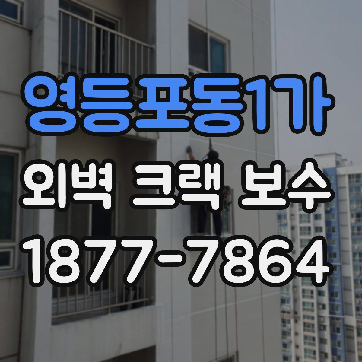 영등포동1가 외벽 크랙 보수