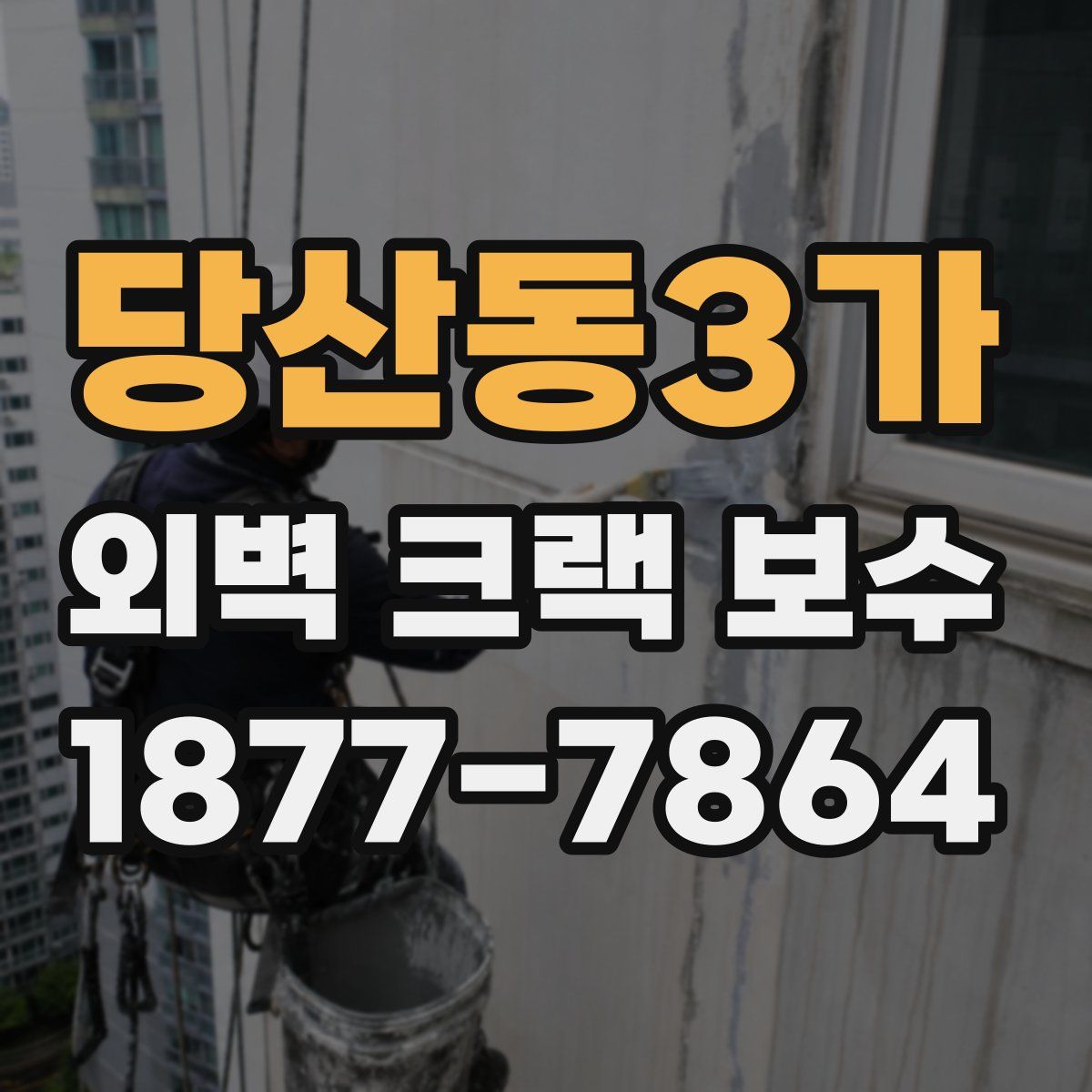 당산동3가 외벽 크랙 보수