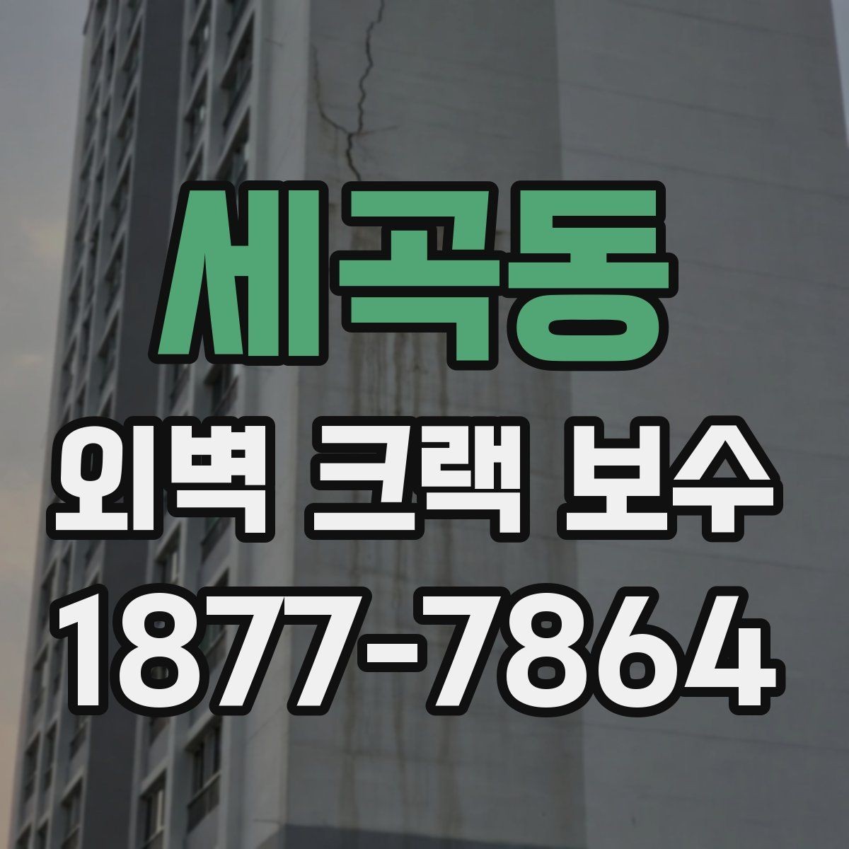 세곡동 외벽 크랙 보수 후 같은 문제가 반복되지 않게 하려면