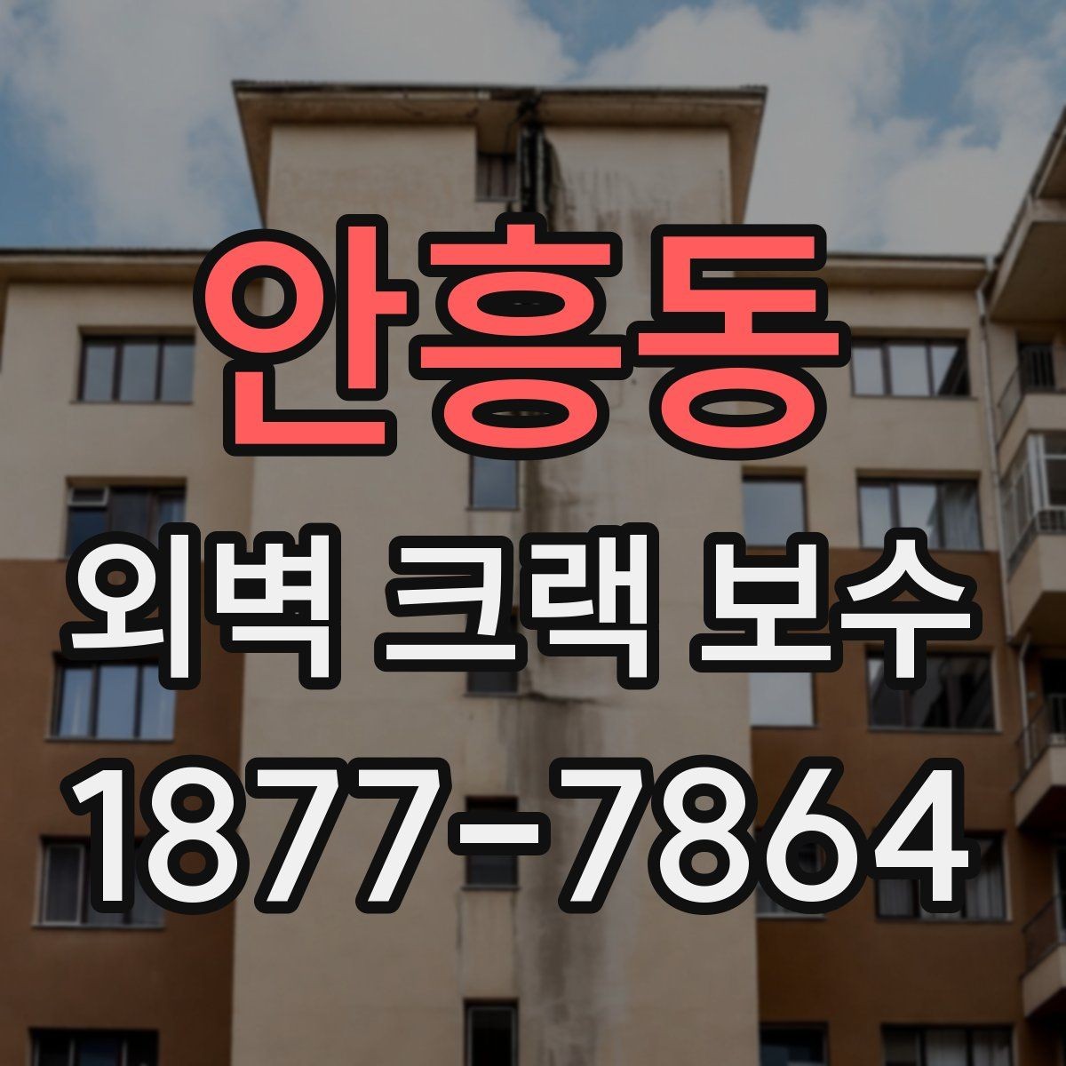 안흥동 외벽 크랙 보수 현장 점검에서 놓치기 쉬운 부분
