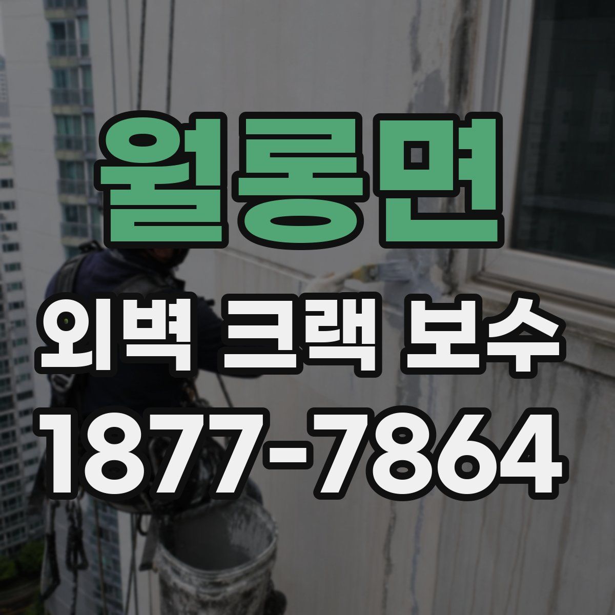 월롱면 외벽 크랙 보수