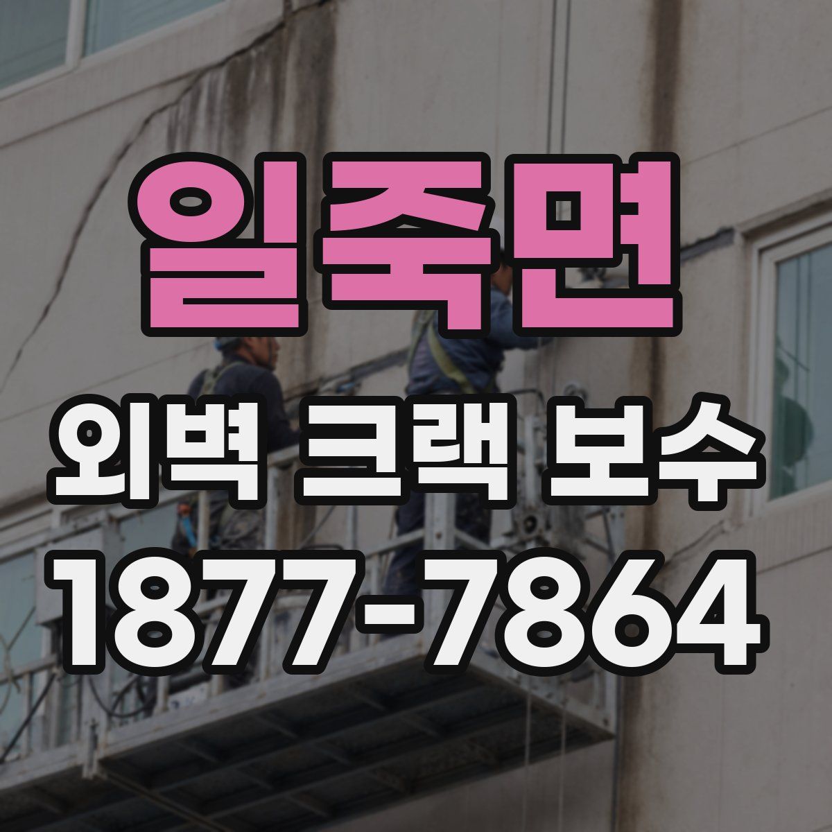 일죽면 외벽 크랙 보수