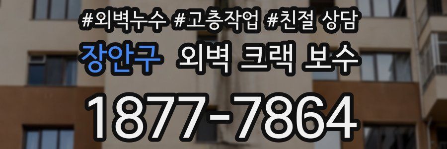 장안구 외벽 크랙 보수