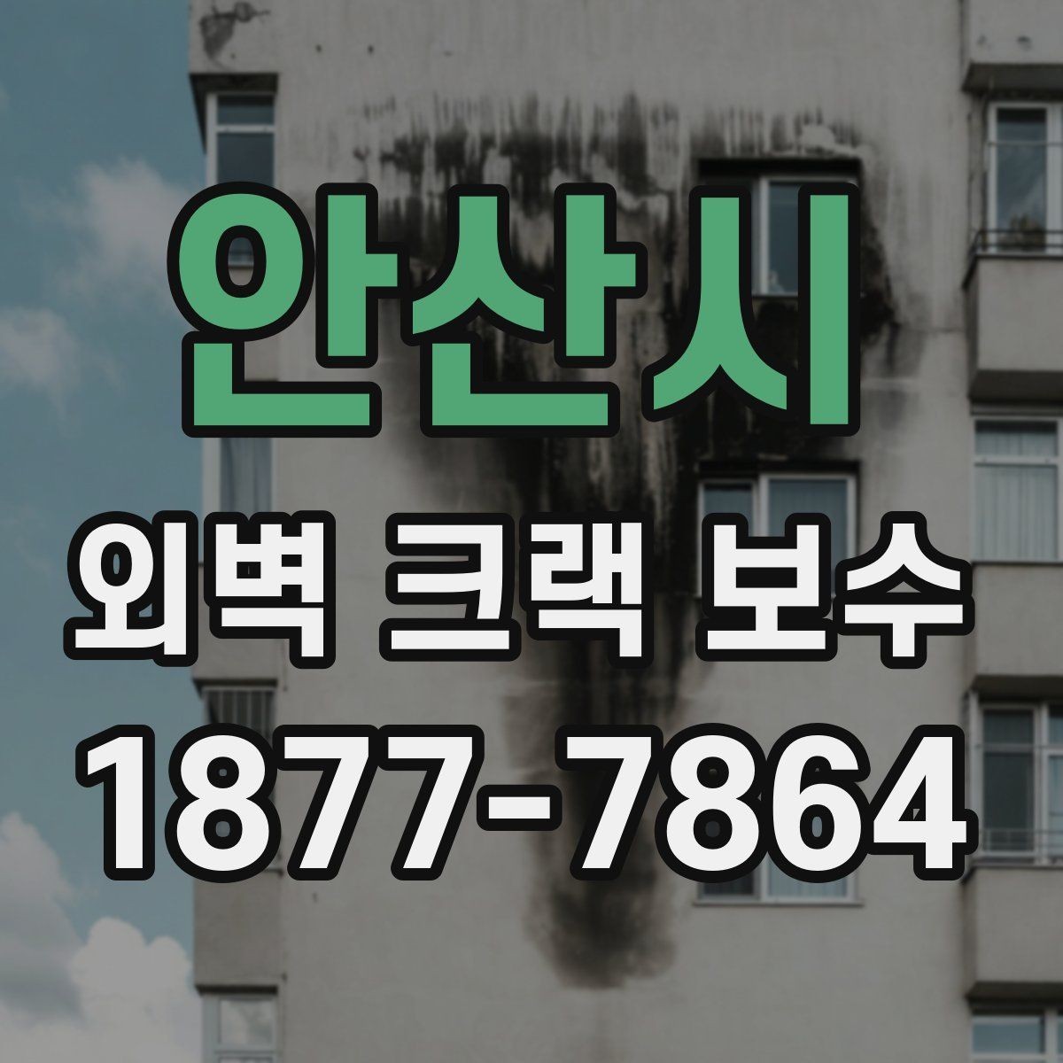 안산시 외벽 크랙 보수 선택 전 알아야 할 핵심 포인트