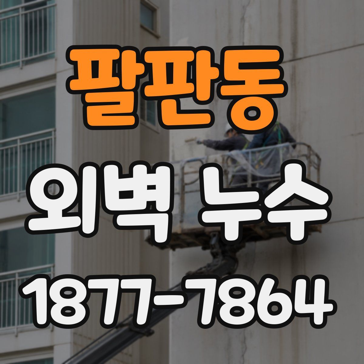 팔판동 외벽 누수