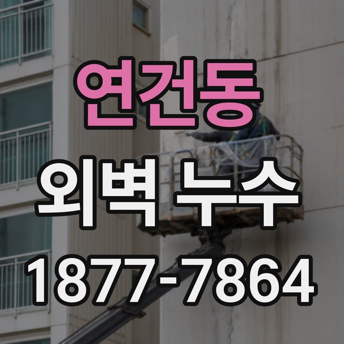 연건동 외벽 누수