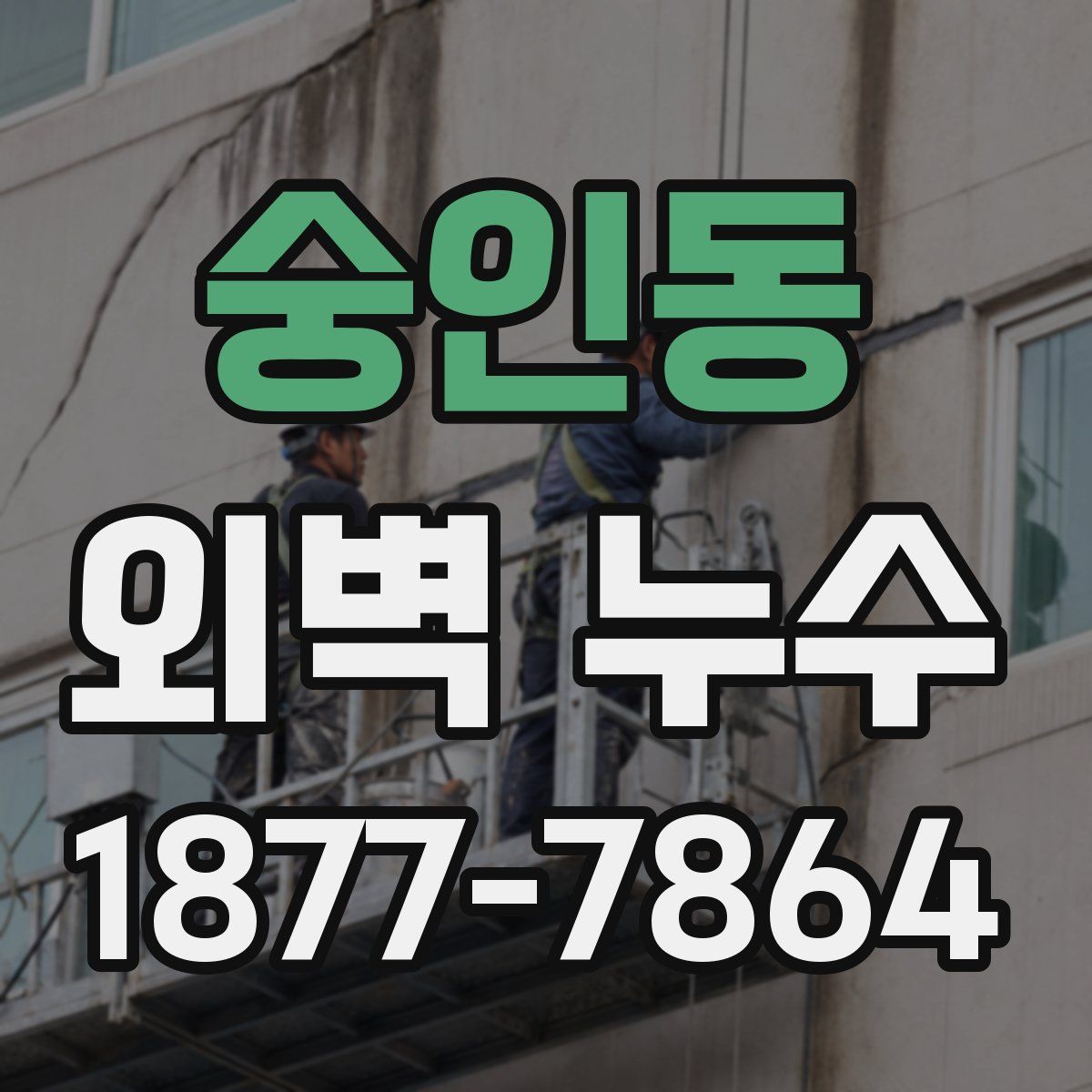 숭인동 외벽 누수