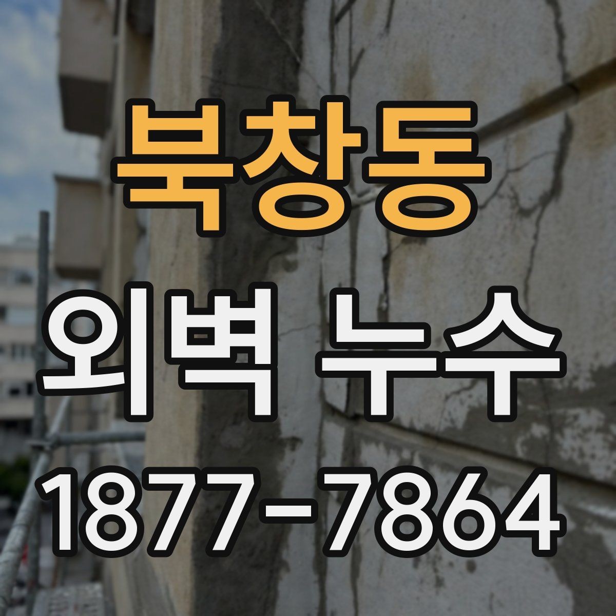 북창동 외벽 누수 의심 구간을 찾는 실무 팁