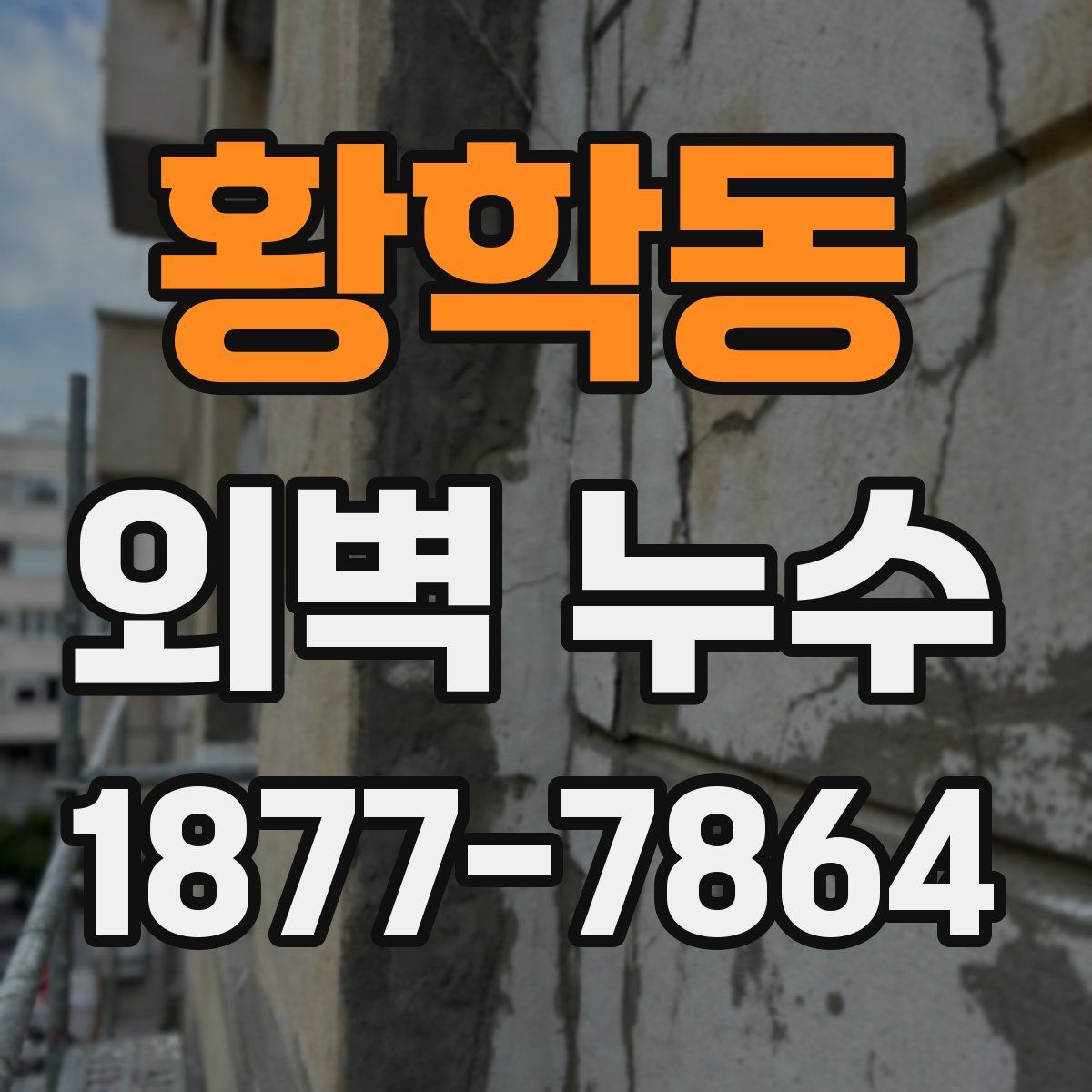 황학동 외벽 누수