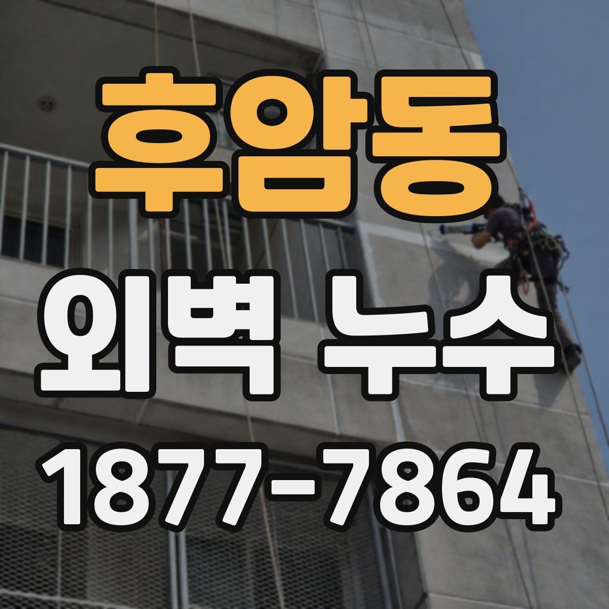 후암동 외벽 누수 확인 후 보험과 보상 살펴보기