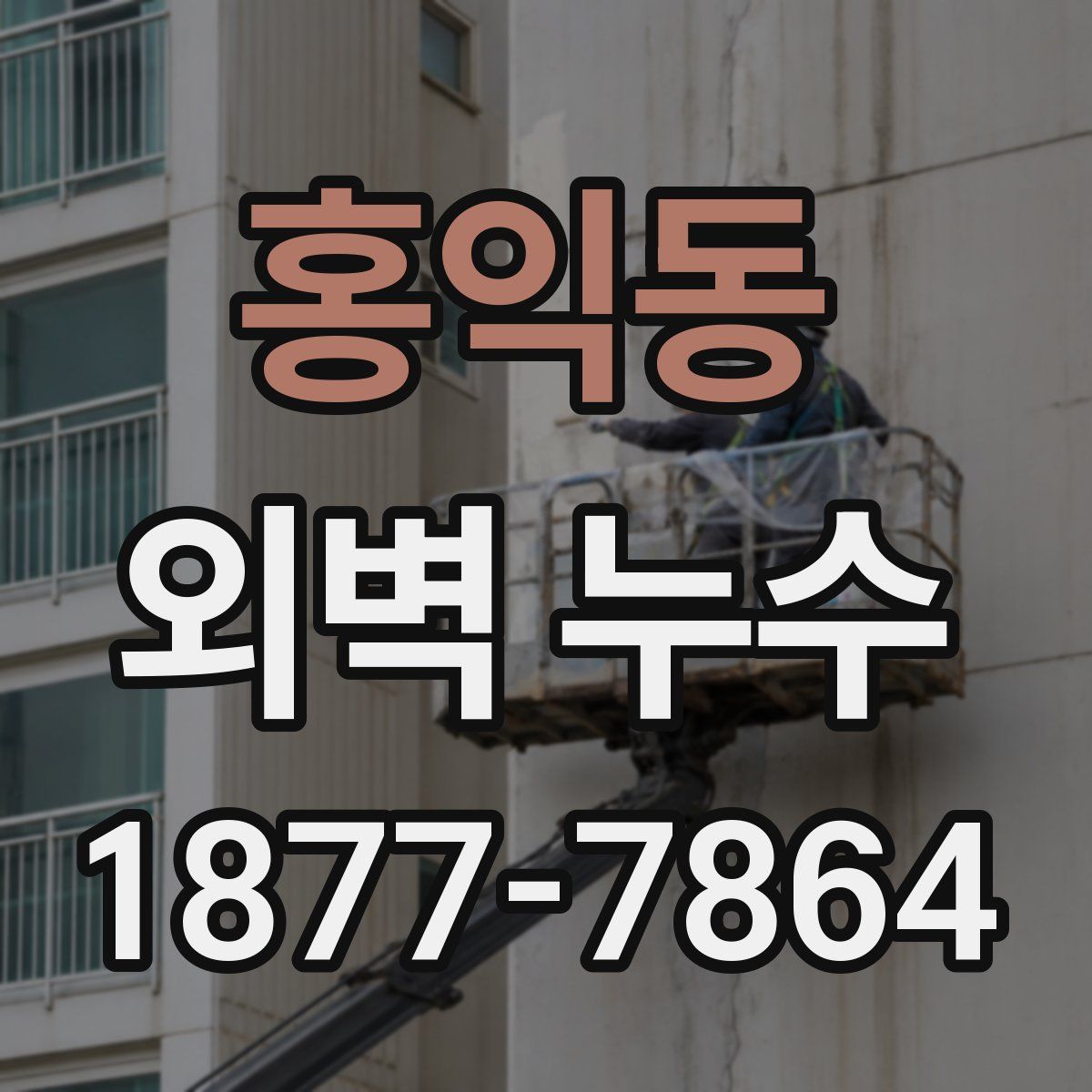 홍익동 외벽 누수