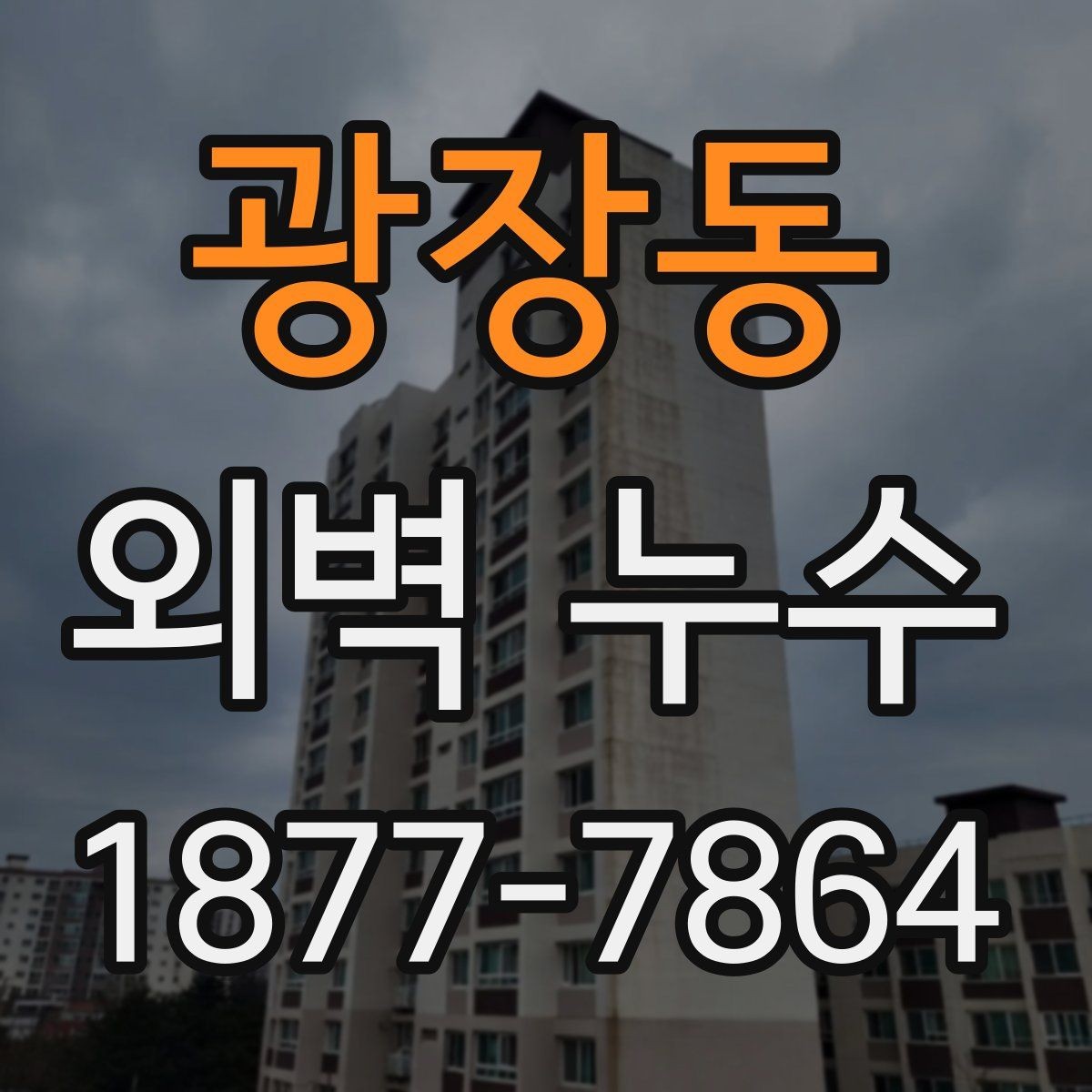 광장동 외벽 누수 확인 후 보험과 보상 살펴보기