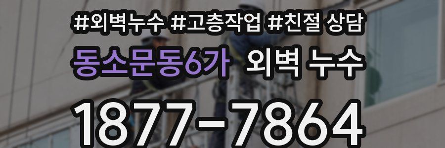 동소문동6가 외벽 누수