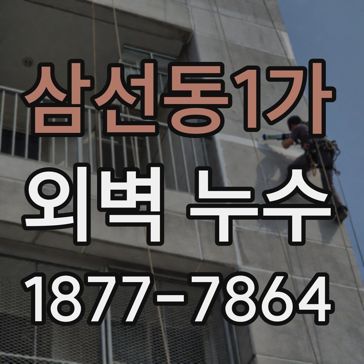 삼선동1가 외벽 누수 발생 시 우선 살펴볼 부분